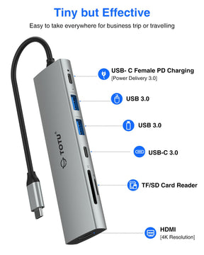 TOTU 7-in-1 USB C Hub - TOTU